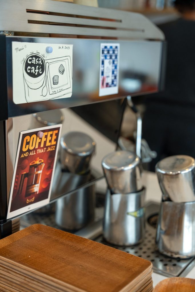 Équipements de café moderne