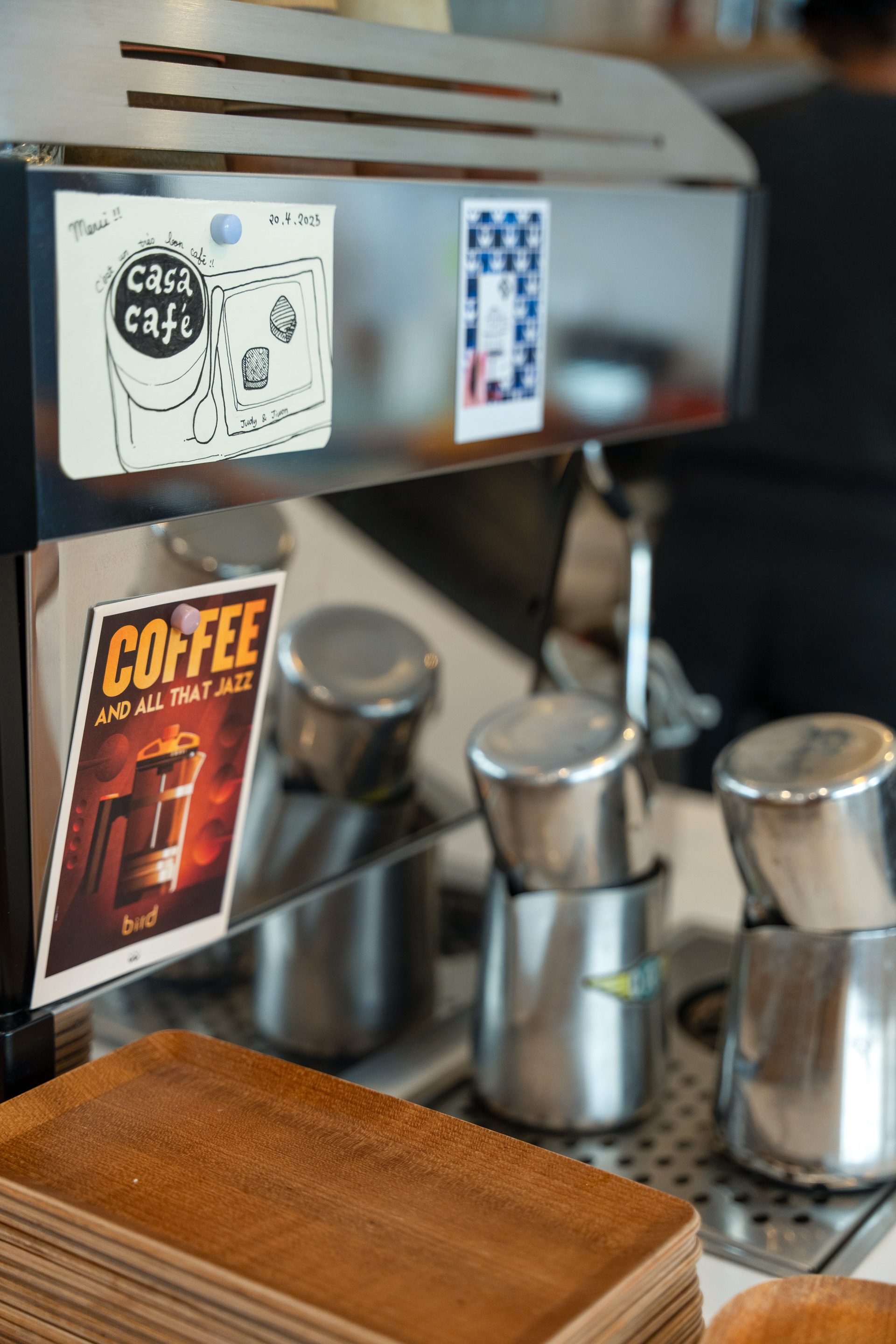 Équipements de café moderne